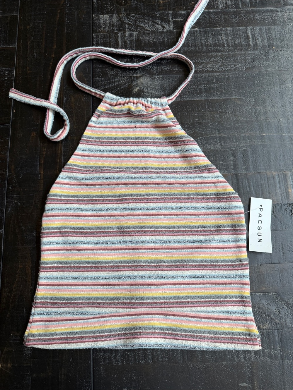 Striped Halter Top